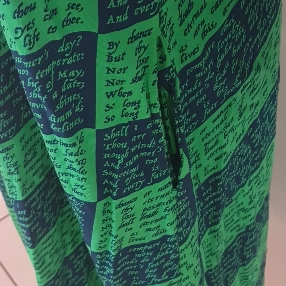 Svaha Size 3X Green Dress with pockets (approx size 20) - Picture 4 of 7